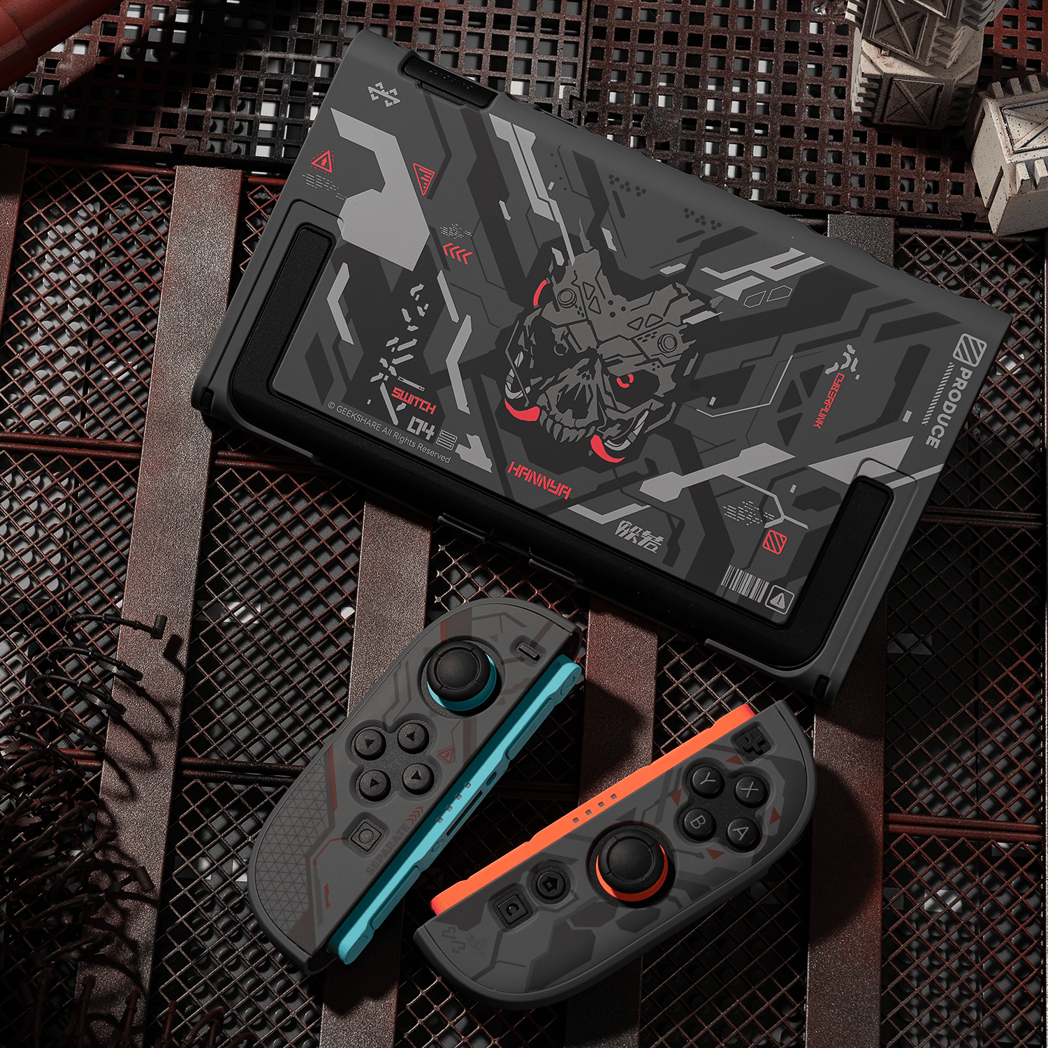 GeekShare Cyber Mecha Protective Case for Switch 2