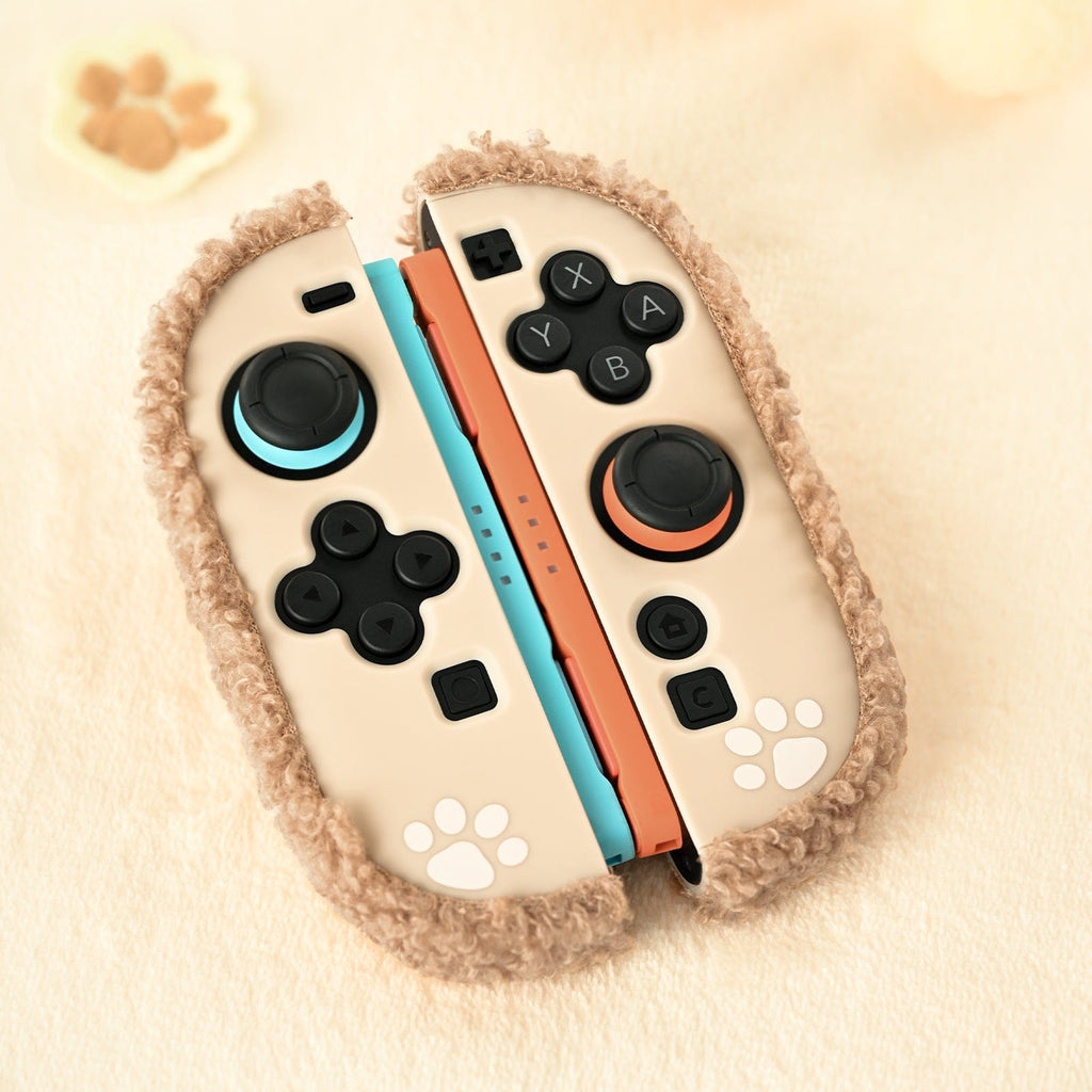 Geekshare Bear Plush Protective Case for Switch 2