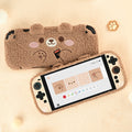 Geekshare Bear Plush Protective Case for Switch 2
