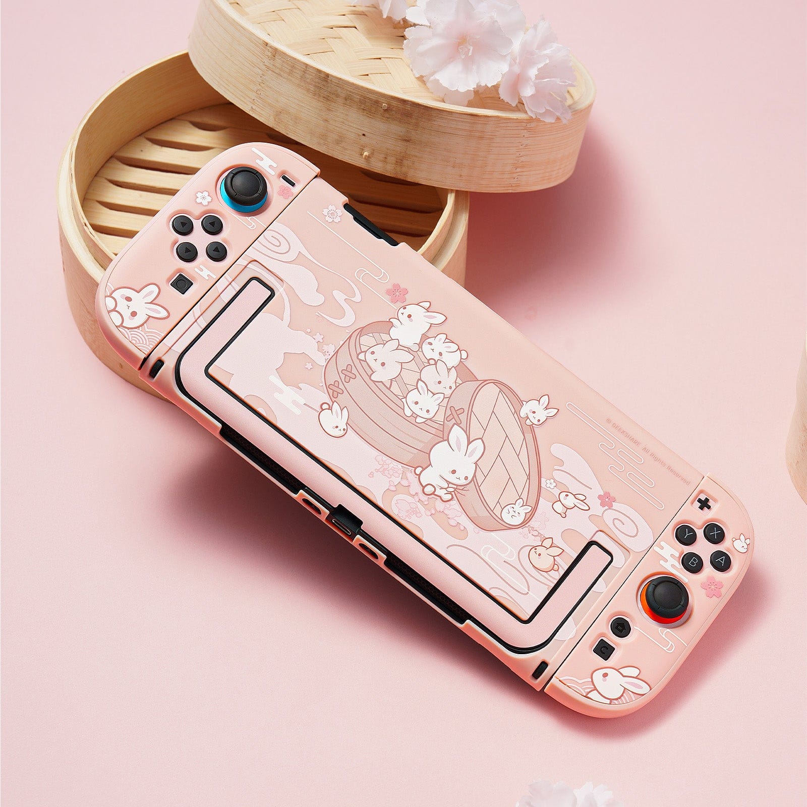 GeekShare Steamed Bun Rabbit  Protective Case for Switch 2