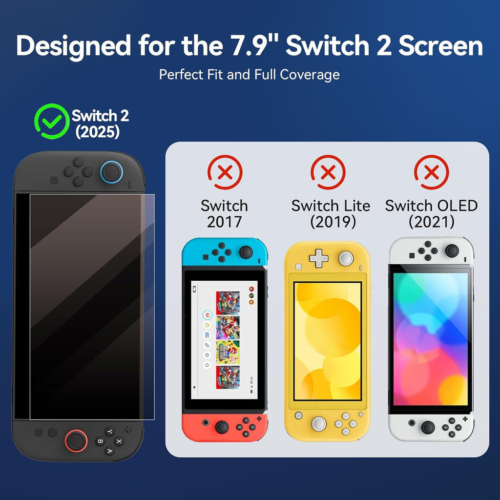 GeekShare Nintendo Tempered Glass Screen Protector for Switch 2