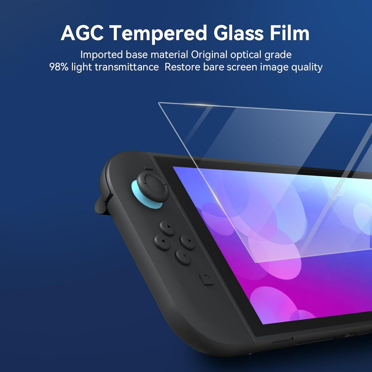 GeekShare Nintendo Tempered Glass Screen Protector for Switch 2