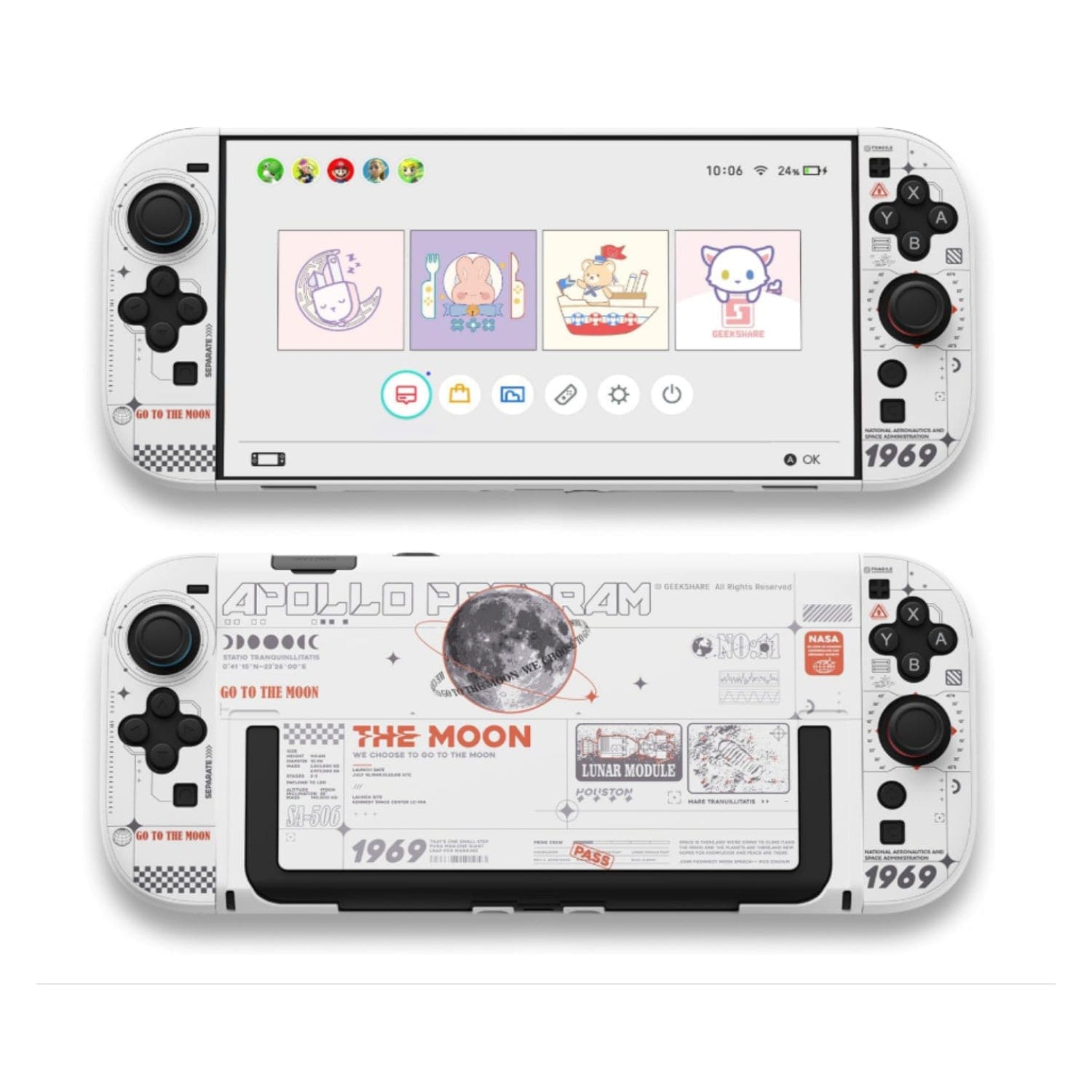 GeekShare Moon Exploration Protective Case for Switch 2