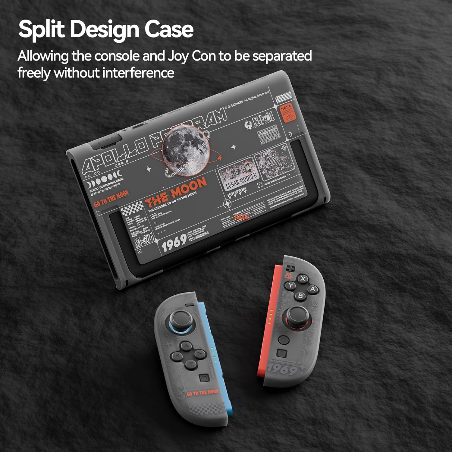 GeekShare Moon Exploration Protective Case for Switch 2