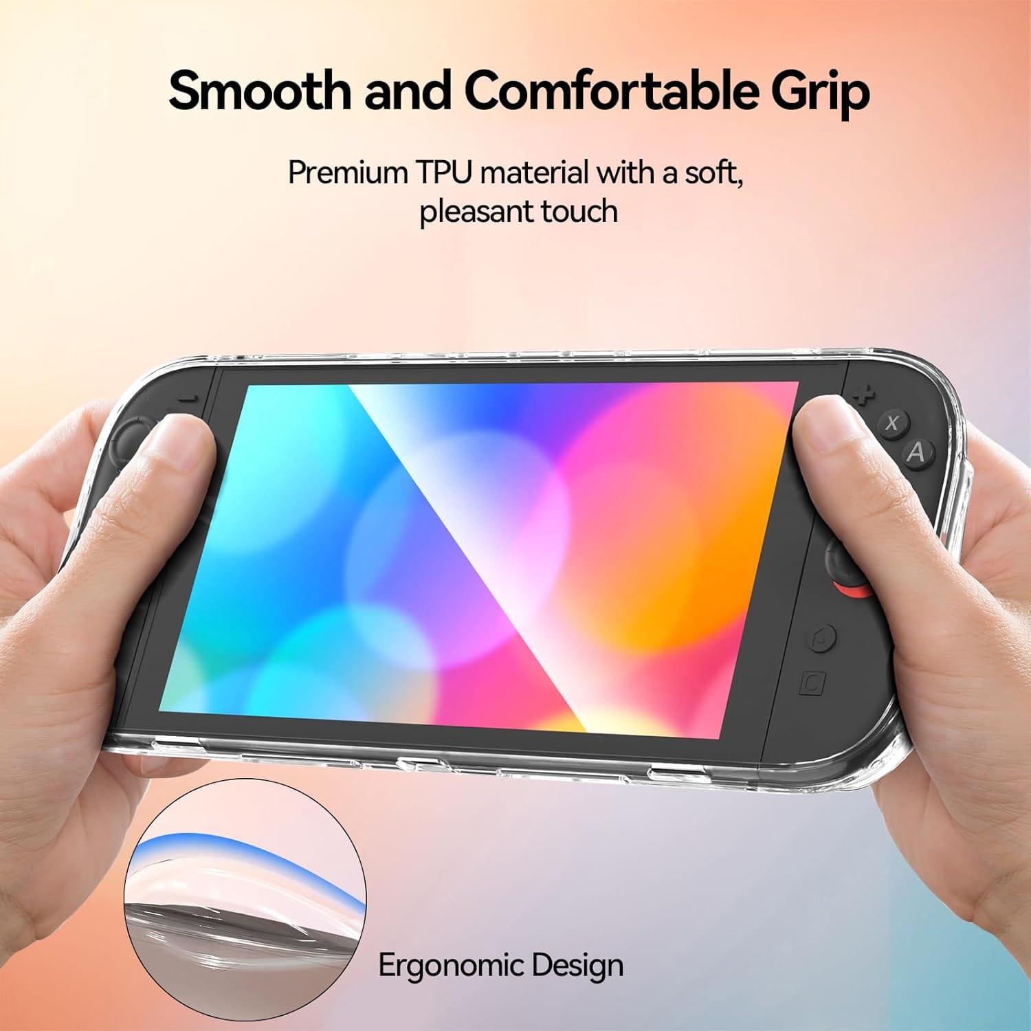 Geek Share Transparent Protective Case for Switch 2
