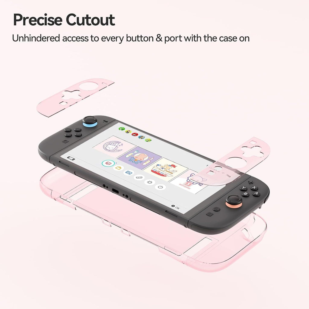Geek Share Transparent Protective Case for Switch 2