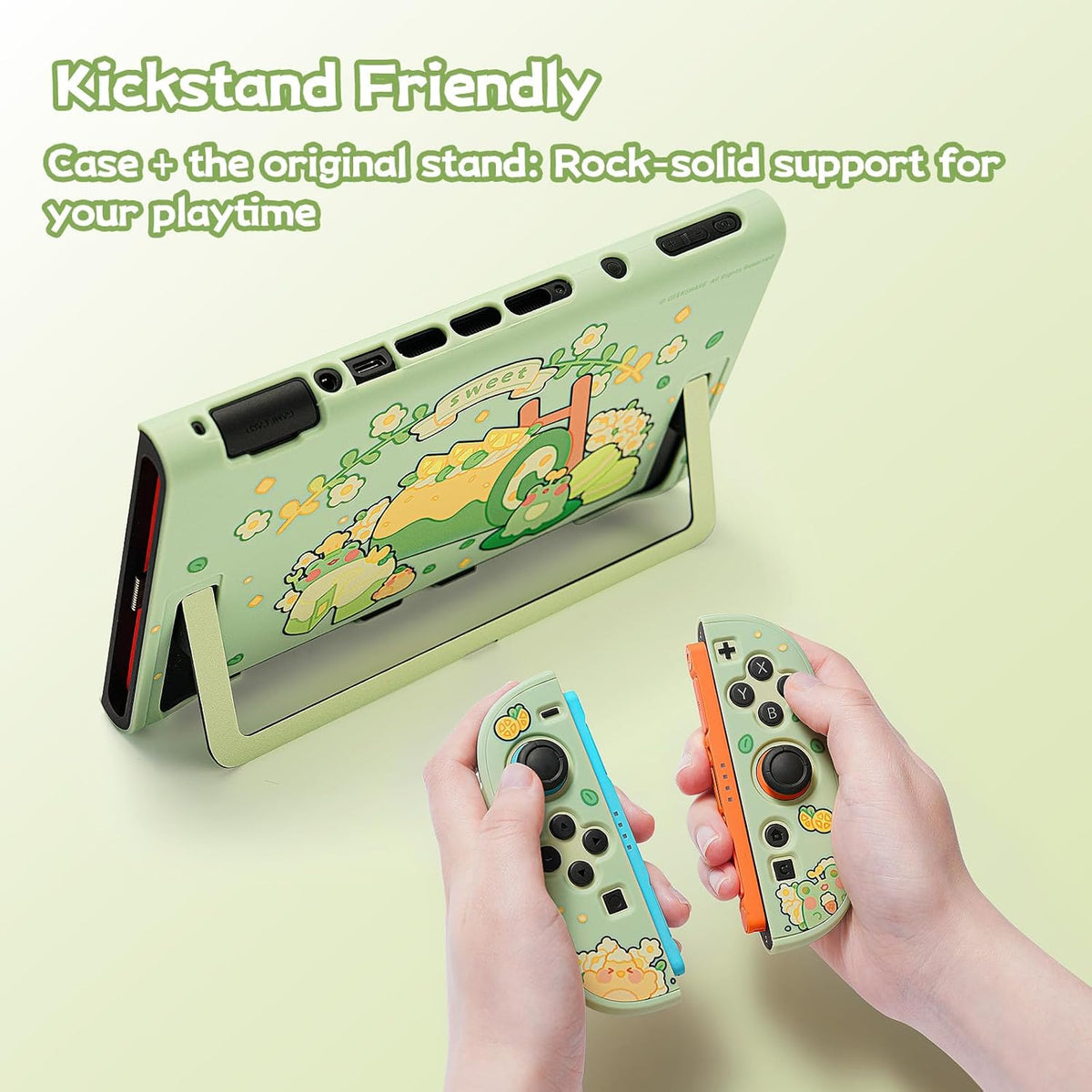 GeekShare Matcha Froggy Protective Case for Switch 2