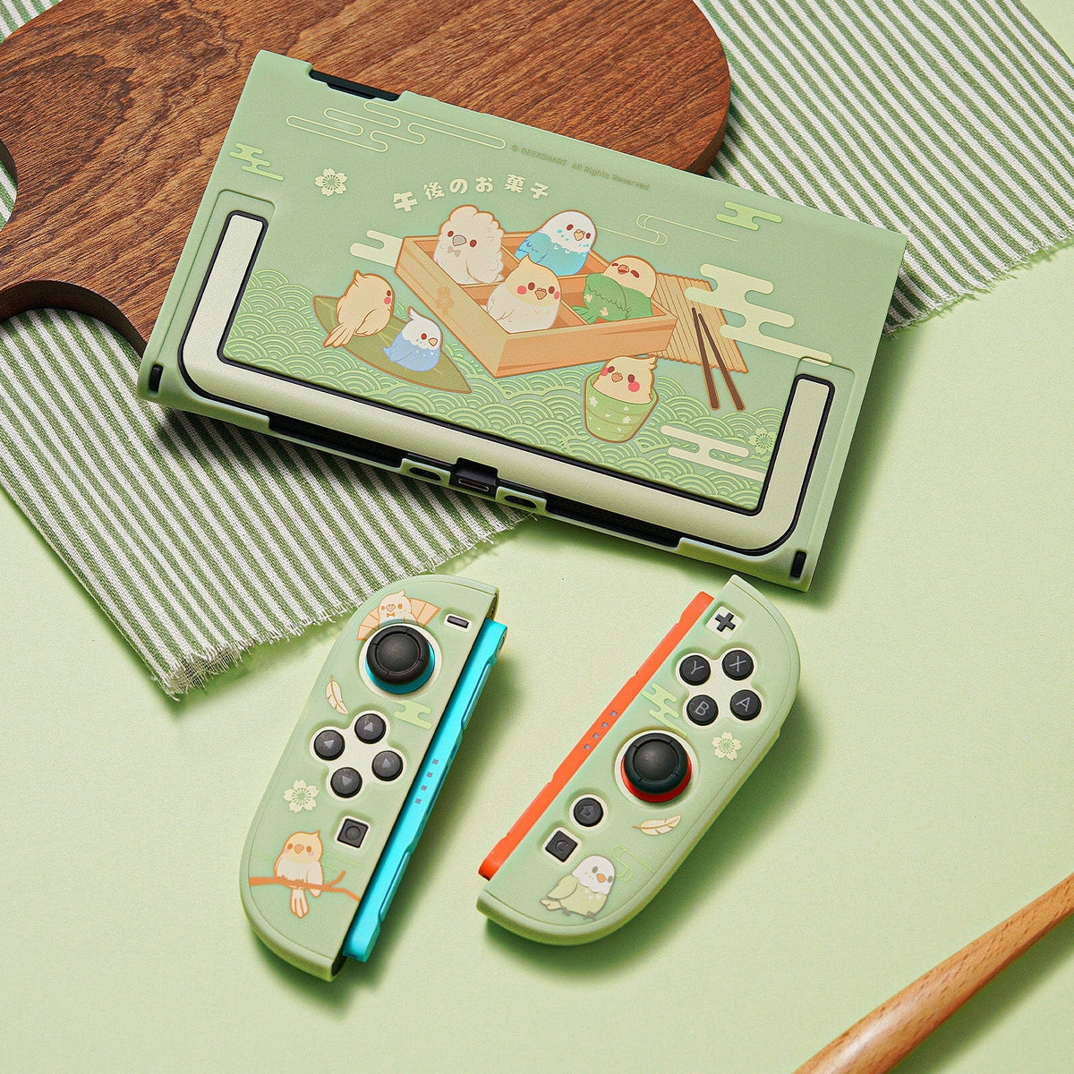 GeekShare Little Parrots Protective Case for Switch 2