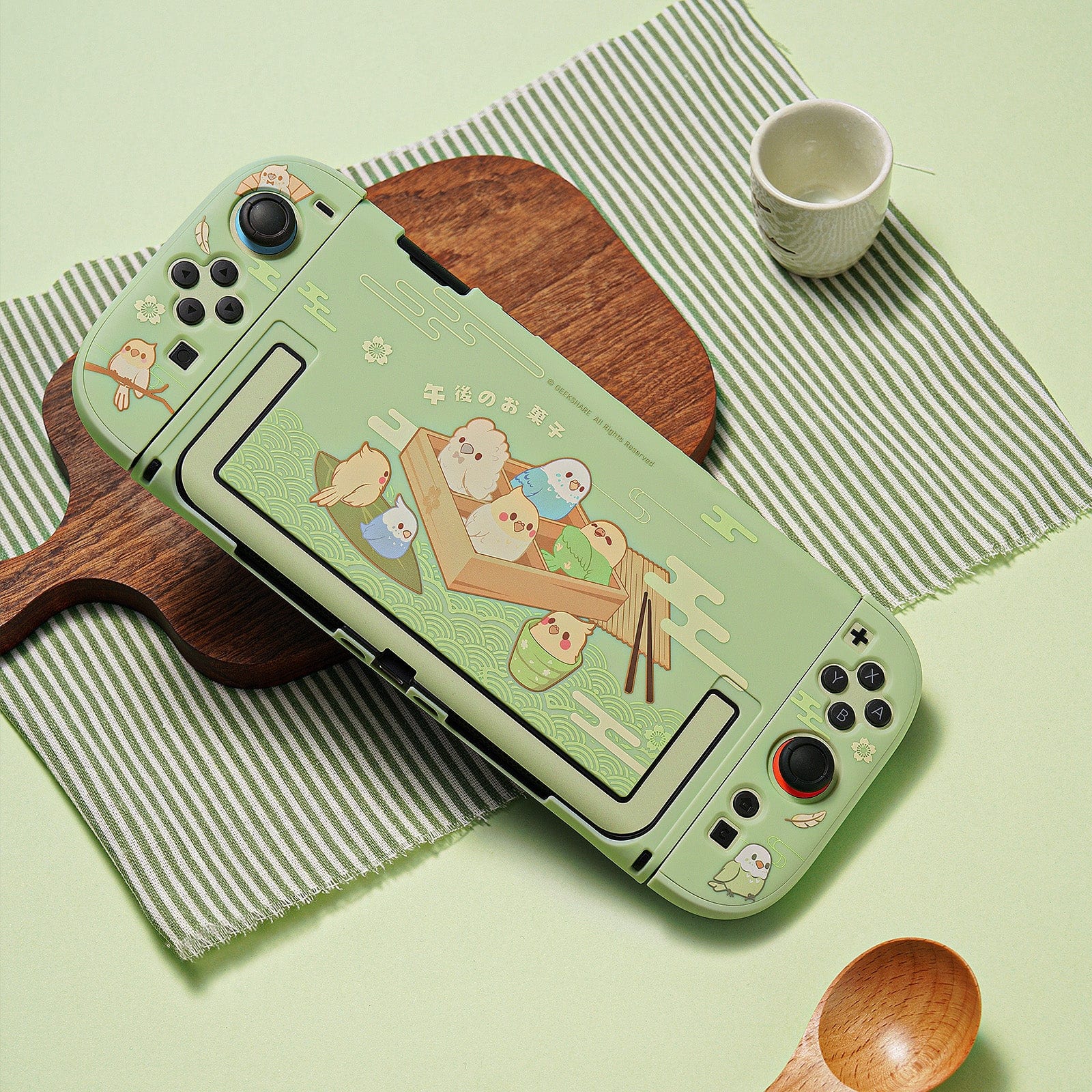 GeekShare Little Parrots Protective Case for Switch 2