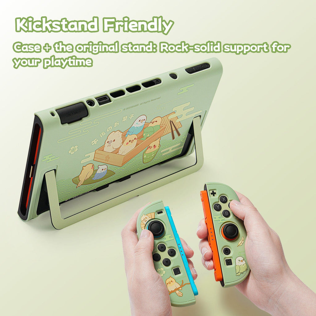GeekShare Little Parrots Protective Case for Switch 2