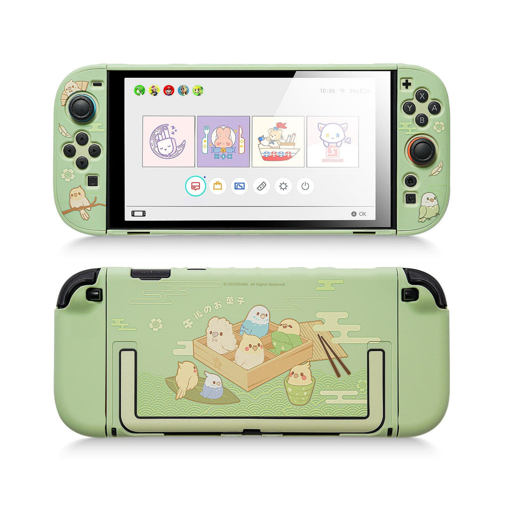 GeekShare Little Parrots Protective Case for Switch 2